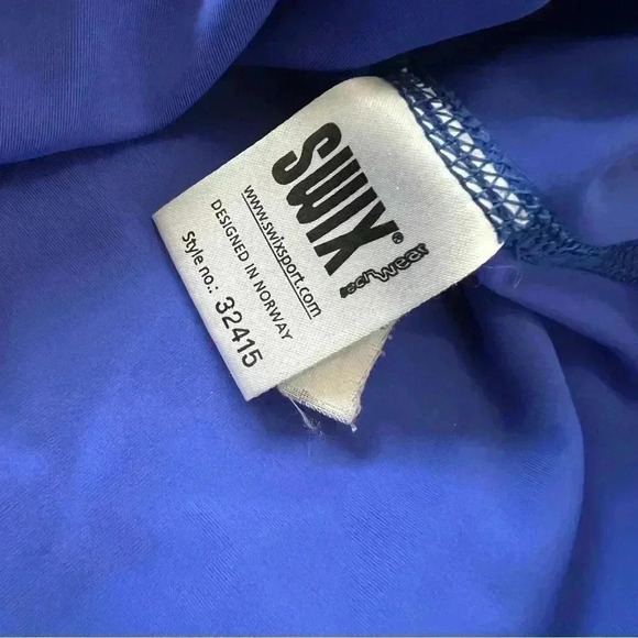 Swix Cross Country Ski Snow Shirt 1/4 Zip Purple Men’s Size Medium Active - Picture 6 of 16